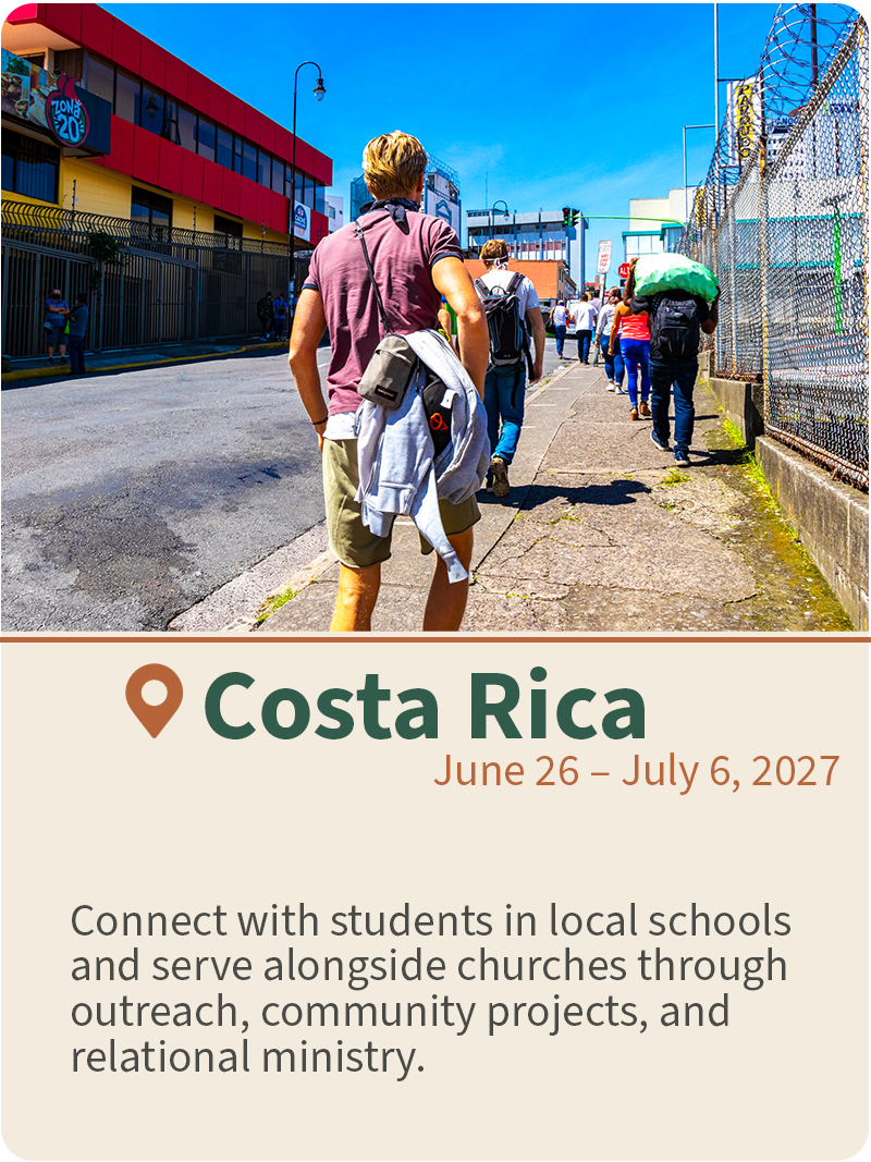 VSM Trip Card - Costa Rica